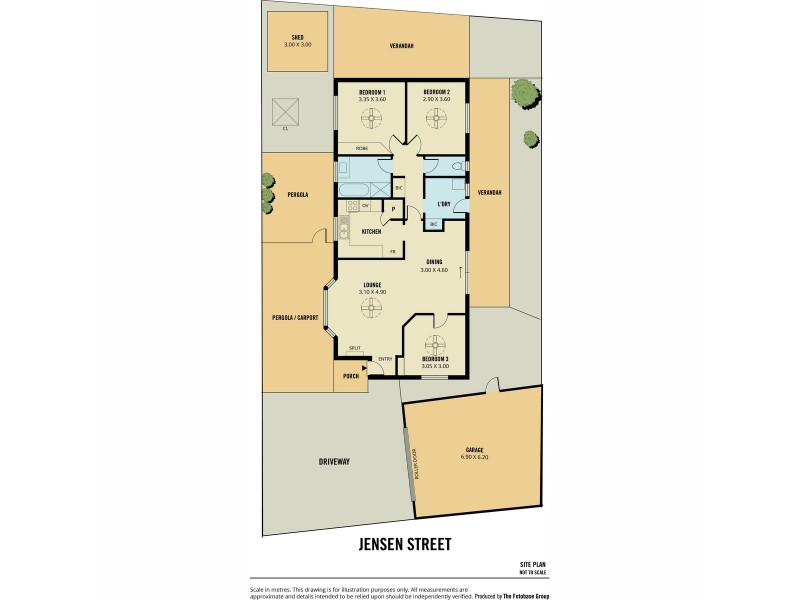 2 Jensen Street, Elizabeth East SA 5112 Floorplan