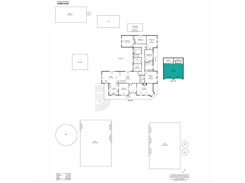163 Bassnet Road, Humbug Scrub SA 5114 Floorplan