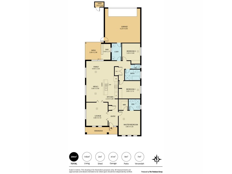 158 Newton Boulevard, Munno Para SA 5115 Floorplan