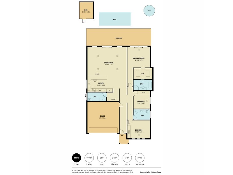 13 Poole Street, Gawler East SA 5118 Floorplan