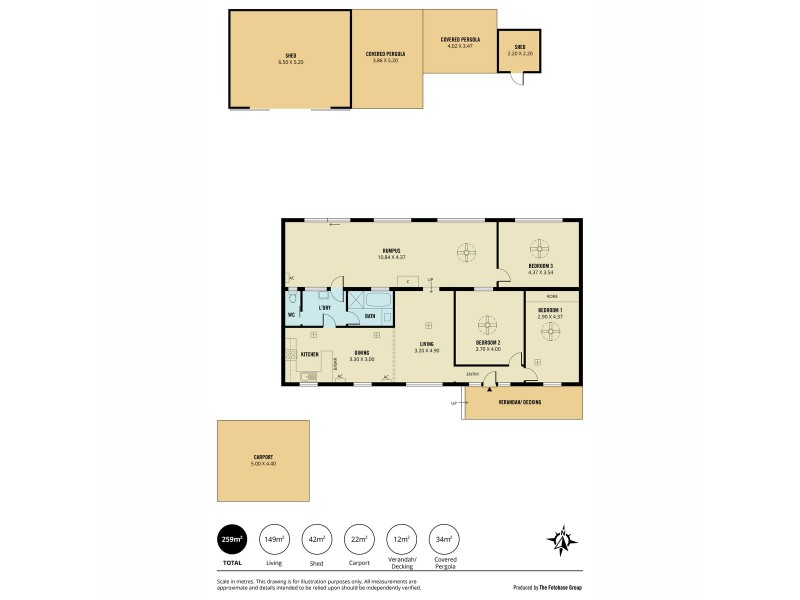 12 Popham Avenue, Gawler East SA 5118 Floorplan