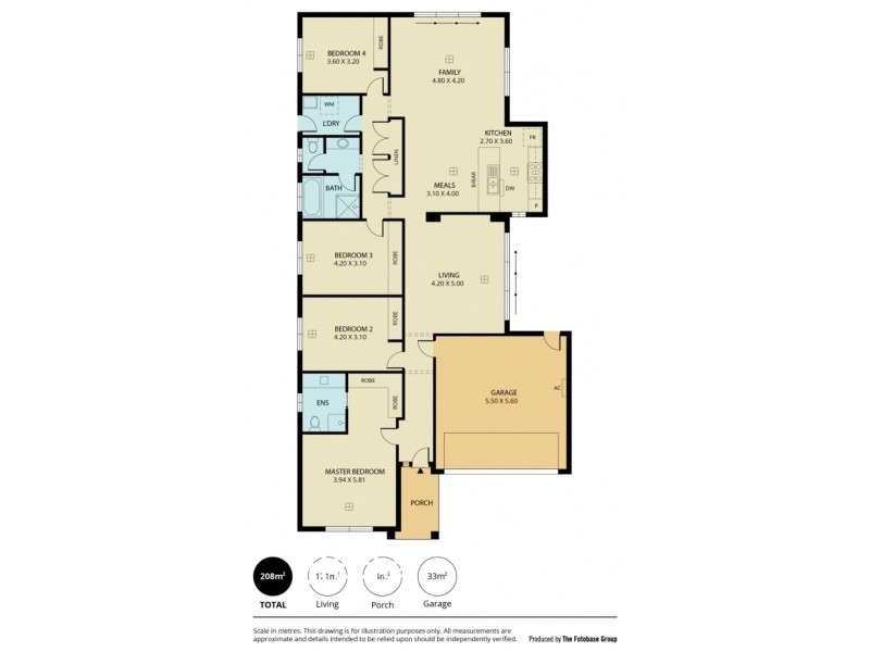 16 Isaacs Way, Evanston South SA 5116 Floorplan