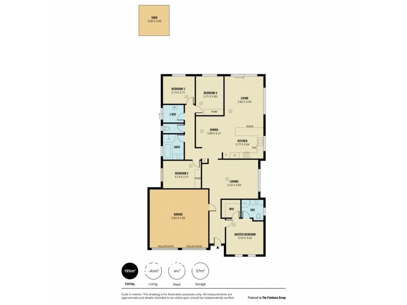39 Palamountain Drive, Evanston Park SA 5116 Floorplan