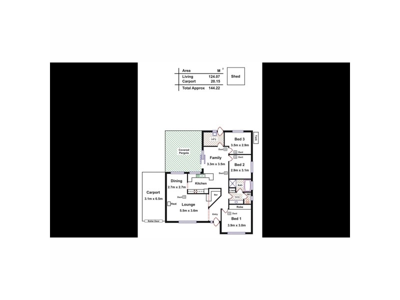 11 Graue Court, Willaston SA 5118 Floorplan