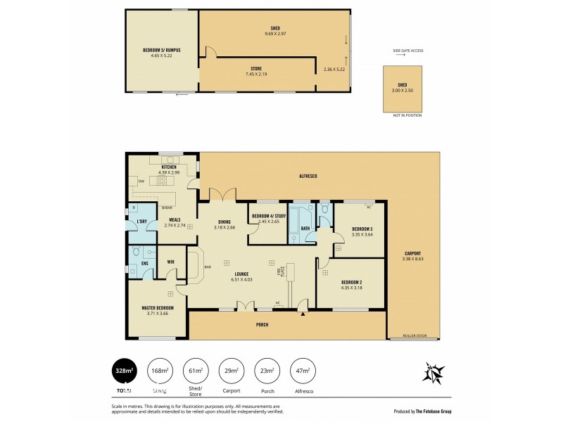1 Harding Avenue, Willaston SA 5118 Floorplan