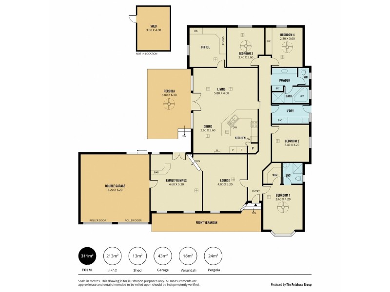 11 Maxlay Road, Modbury Heights SA 5092 Floorplan