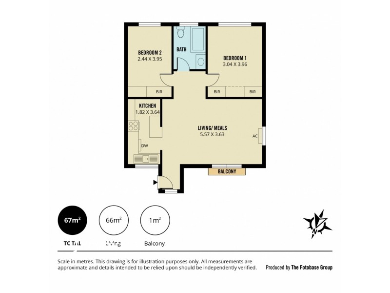 8/18 William Street, Norwood SA 5067 Floorplan