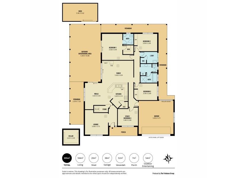 15 Burke Parade, Hewett SA 5118 Floorplan