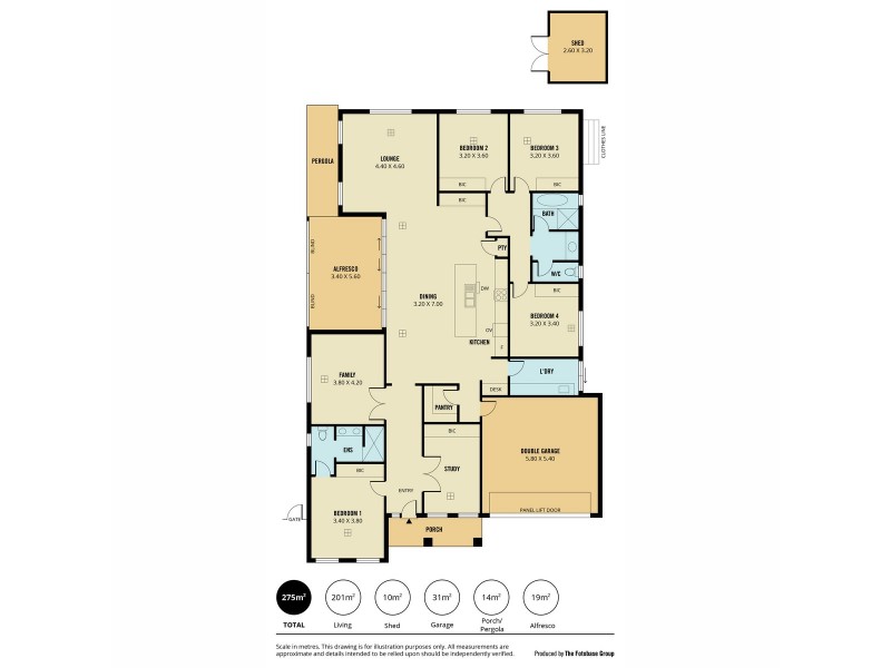 101 Light Avenue, Munno Para SA 5115 Floorplan