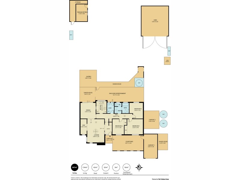 91 Lyndoch Road, Gawler East SA 5118 Floorplan