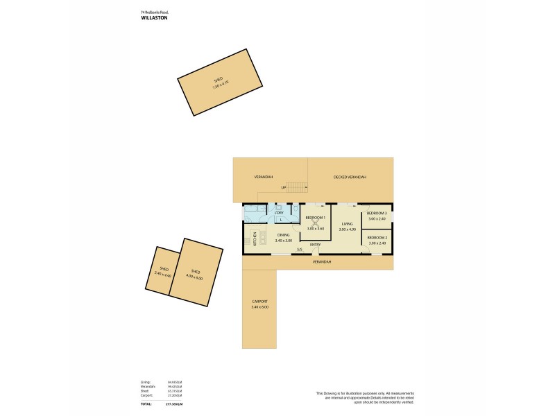 74 Redbanks Road, Willaston SA 5118 Floorplan
