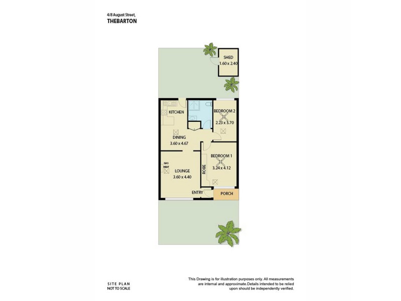 4/8 August Street, Thebarton SA 5031 Floorplan