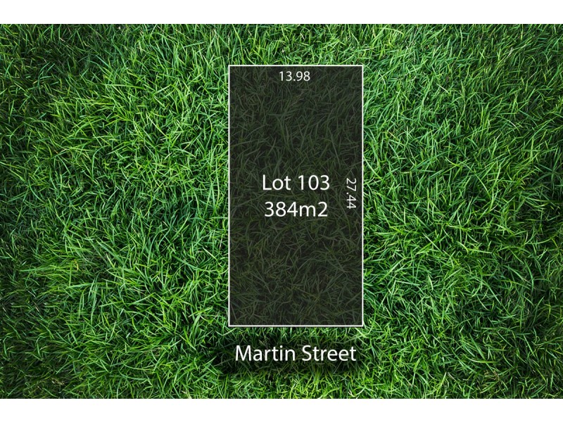 Lot 103/ Martin Street, Gawler East SA 5118