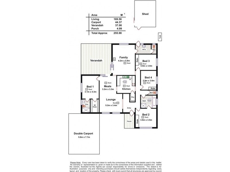 48 Coombe Street, Gawler East SA 5118 Floorplan