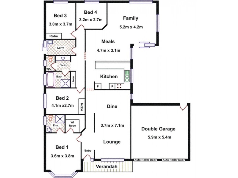 11 Teal Court, Hewett SA 5118 Floorplan