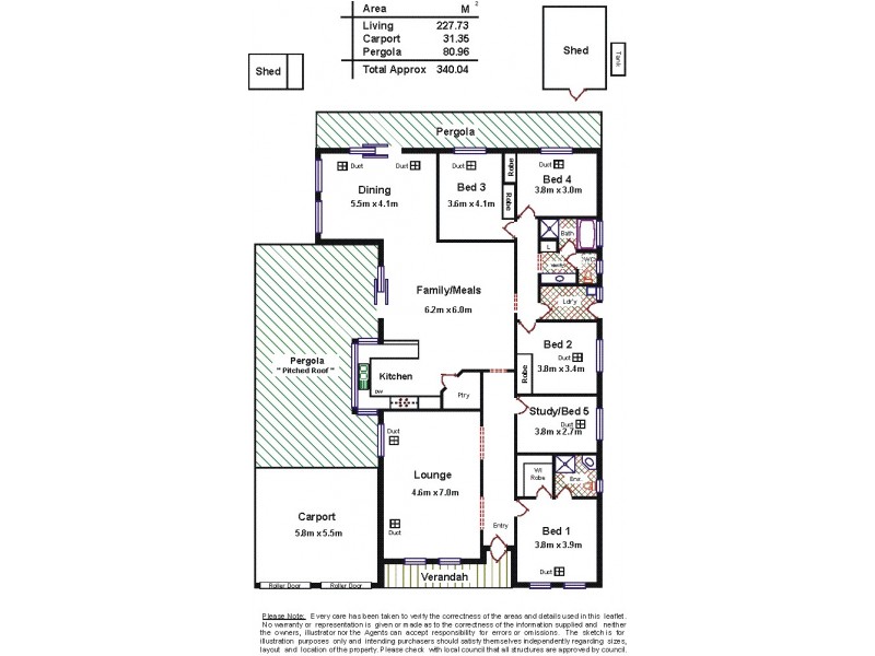 19 McGonigal Drive, Willaston SA 5118 Floorplan