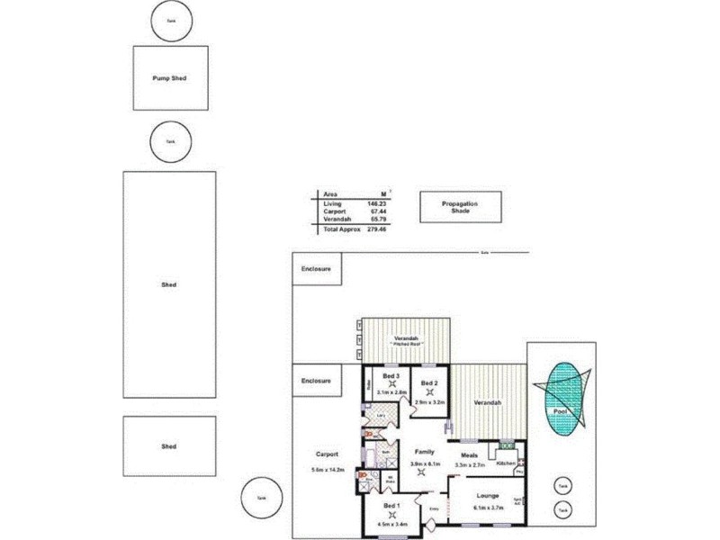 86 Nemesis Court, Buckland Park SA 5120 Floorplan