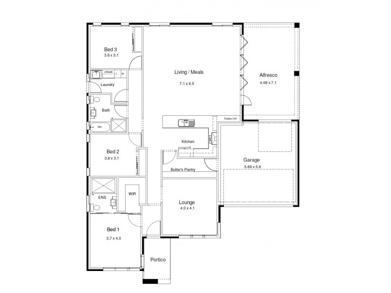 6 Issacs Way, Evanston South SA 5116 Floorplan