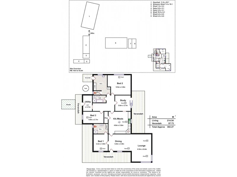 975 Barossa Valley Way, Sandy Creek SA 5350 Floorplan