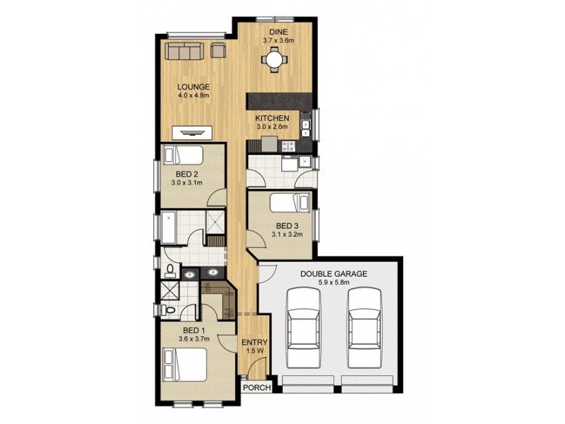 3 McCallum Road, Freeling SA 5372 Floorplan