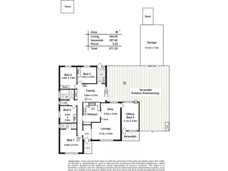 16 Dieckmann Drive, Gawler East SA 5118 Floorplan