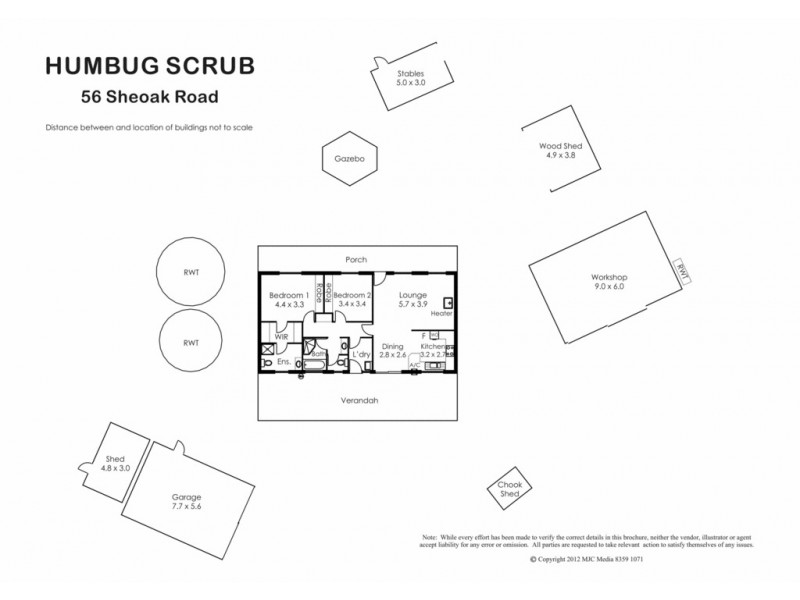 56 Sheoak Road, One Tree Hill SA 5114 Floorplan