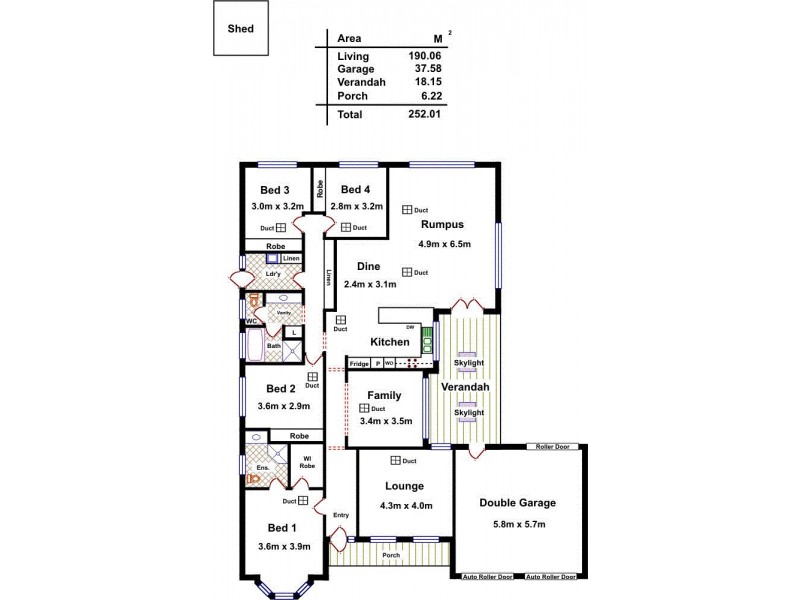 14 Coleman Parade, Evanston Park SA 5116 Floorplan