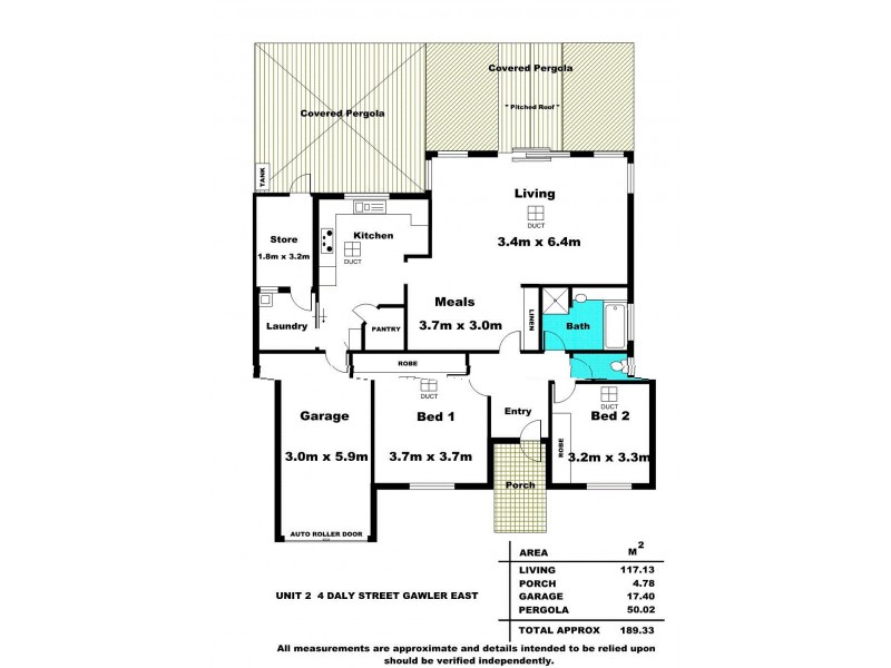 2/4 Daly Street, Gawler East SA 5118 Floorplan