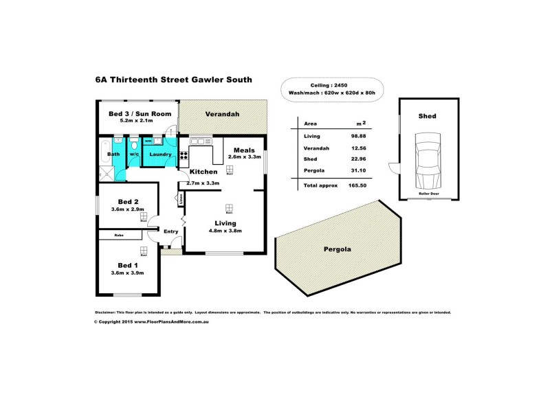 6A Thirteenth Street, Gawler South SA 5118 Floorplan