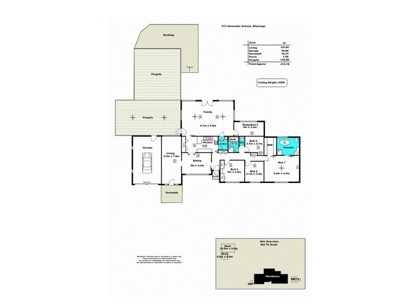 273 Alexander Avenue, Bibaringa SA 5118 Floorplan