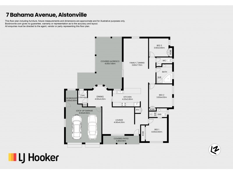 7 Bahama Avenue, Alstonville NSW 2477 Floorplan