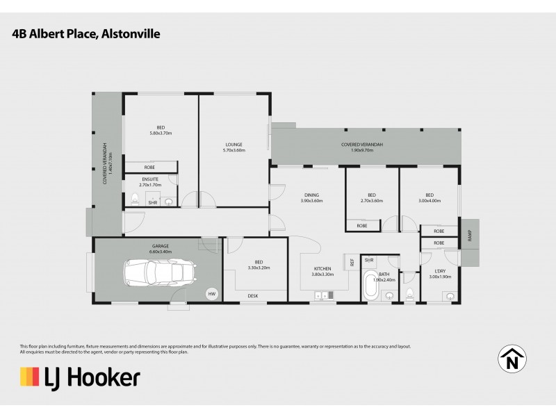 4b Albert Place, Alstonville NSW 2477 Floorplan