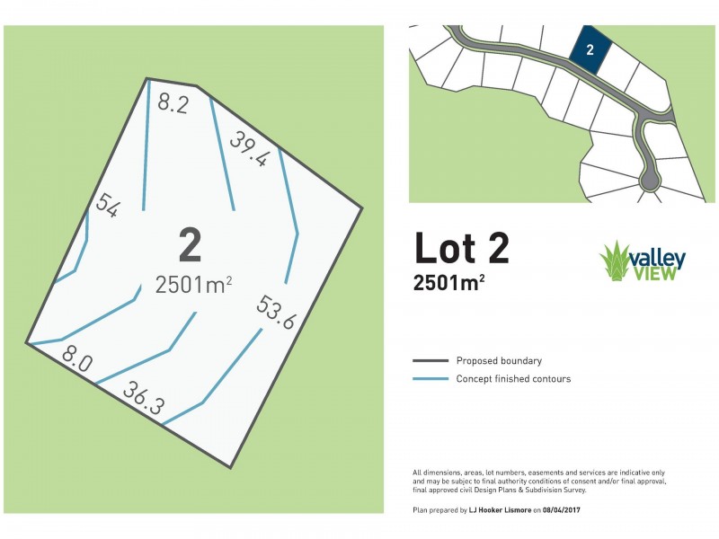 Lot 2 Valley View Estate, Richmond Hill Rd, Goonellabah NSW 2480