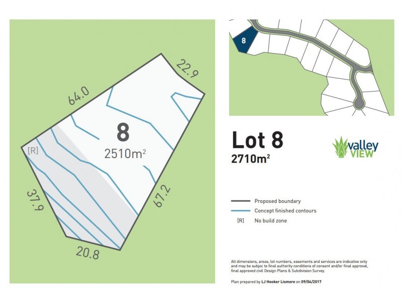 Lot 8 Valley View Estate, Richmond Hill Rd, Goonellabah NSW 2480
