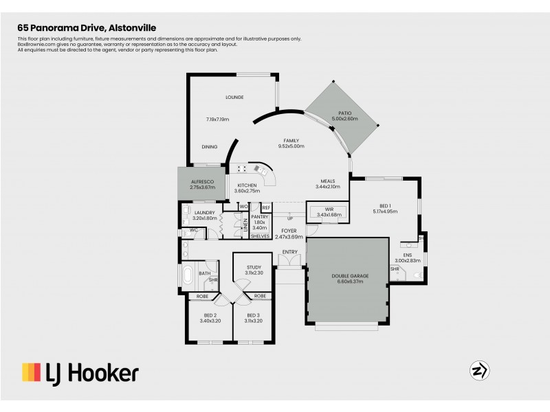 65 Panorama Drive, Alstonville NSW 2477 Floorplan