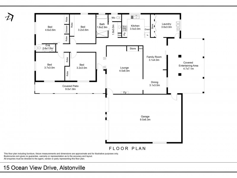 15 Ocean View Drive, Alstonville NSW 2477