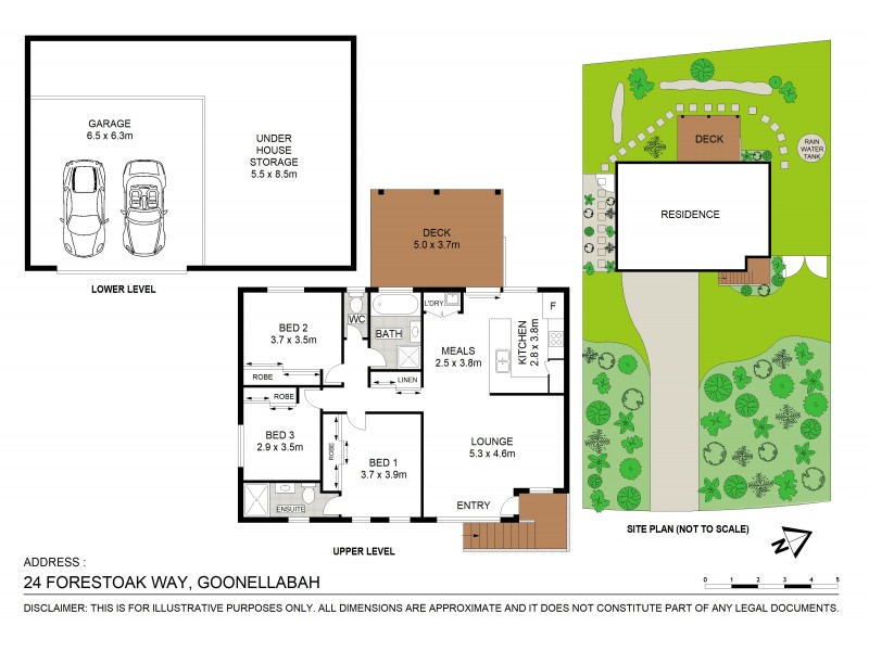 24 Forestoak Way, Goonellabah NSW 2480 Floorplan