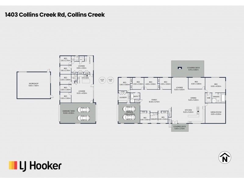 1403 Collins Creek Road, Collins Creek NSW 2474 Floorplan
