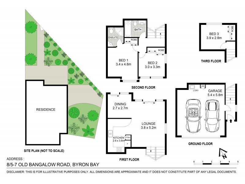8/5-7 Old Bangalow Road, Byron Bay NSW 2481 Floorplan