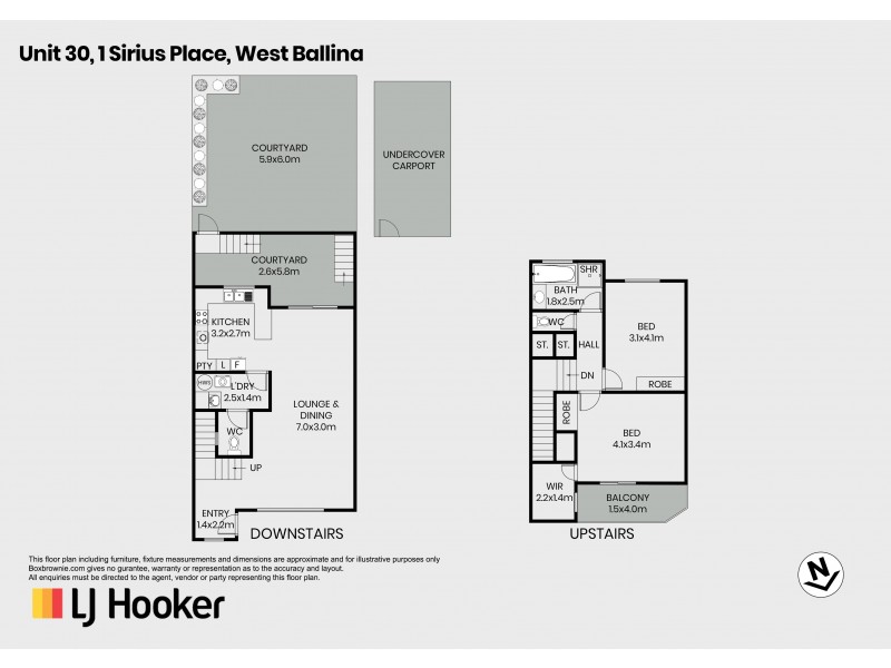 Unit 30/1 Sirius Place, West Ballina NSW 2478 Floorplan