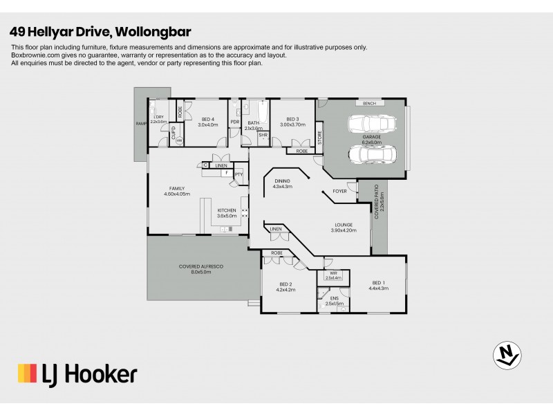 49 Hellyar Drive, Wollongbar NSW 2477 Floorplan