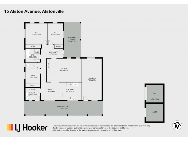 15 Alston Avenue, Alstonville NSW 2477 Floorplan