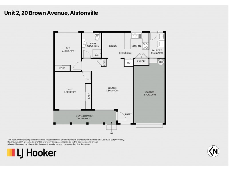 64 Hazlemount Lane, Tuckurimba NSW 2480 Floorplan