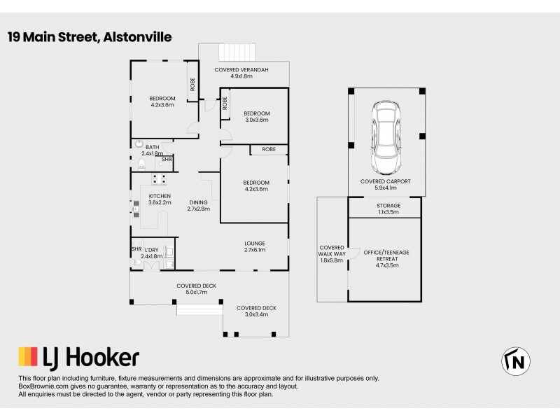 19 Main Street, Alstonville NSW 2477 Floorplan