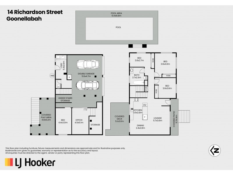 14 Richardson Street, Goonellabah NSW 2480 Floorplan