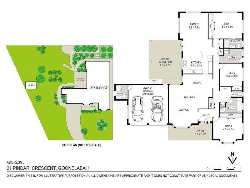 21 Pindari Crescent, Goonellabah NSW 2480 Floorplan