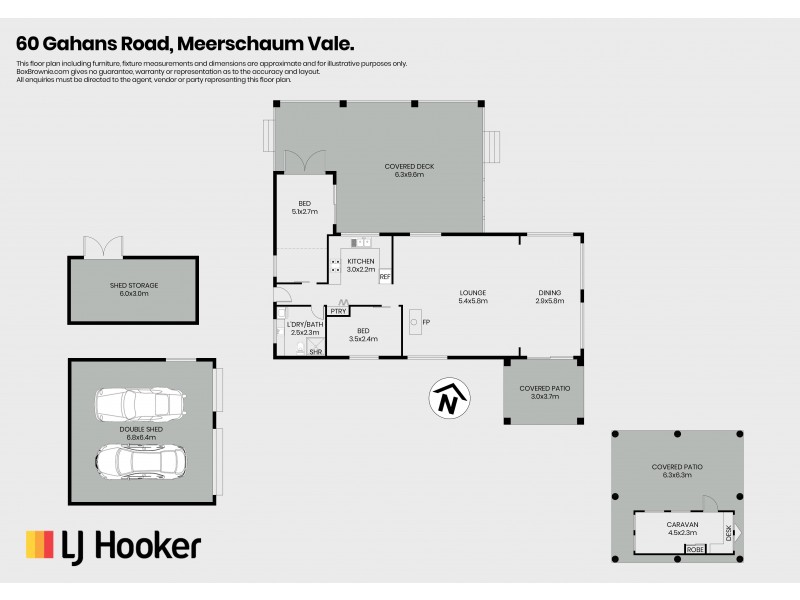 60 Gahans Road, Meerschaum Vale NSW 2477 Floorplan