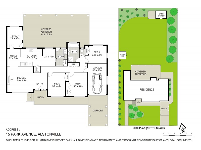 15 Park Avenue, Alstonville NSW 2477 Floorplan