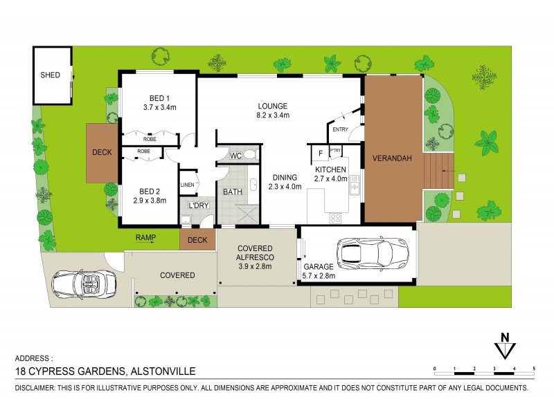 18/187b Ballina Road (Cypress Gardens), Alstonville NSW 2477 Floorplan