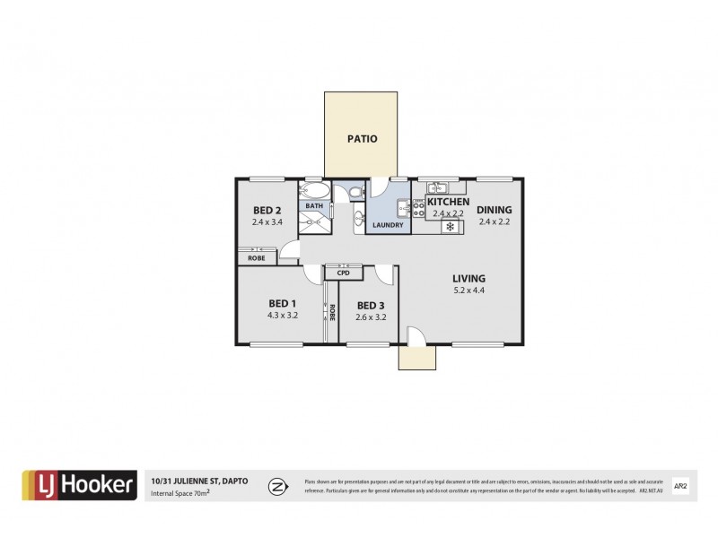 10/31 Julianne Street, Dapto NSW 2530 Floorplan